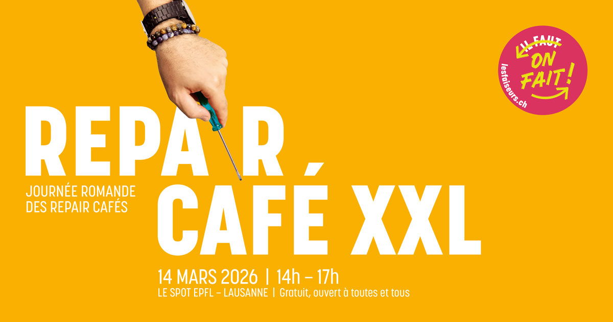 Repair Café XXL EPFL