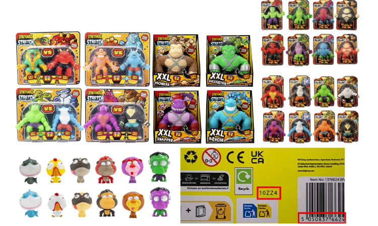 jouet sable cinétique amiante rappel