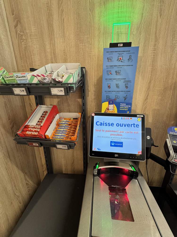 Sucreries aux caisses