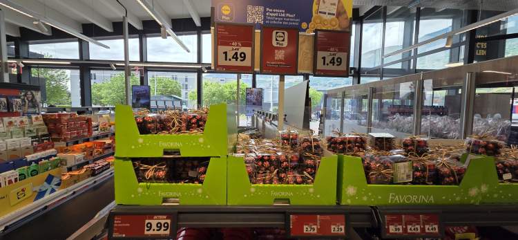 Sucreries aux caisses