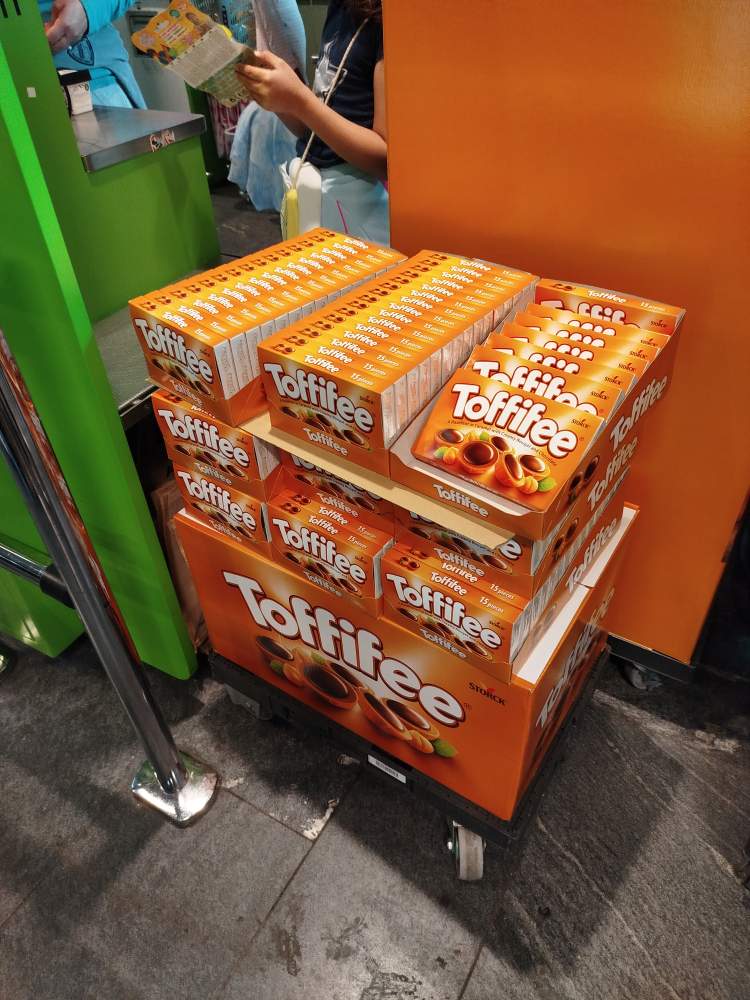 Sucreries aux caisses