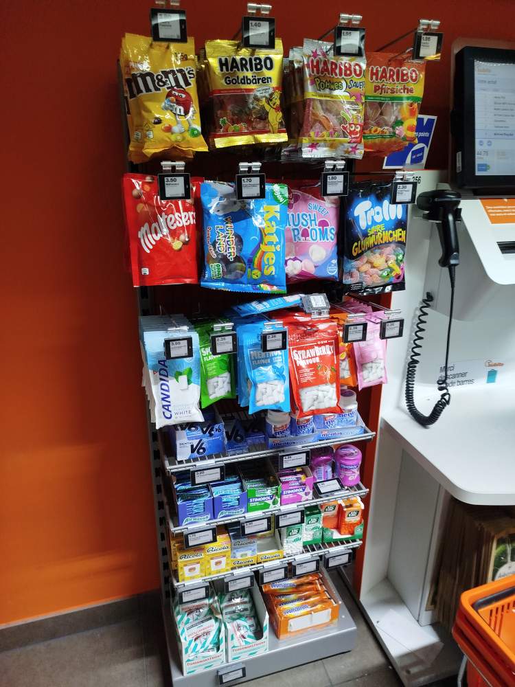 Sucreries aux caisses