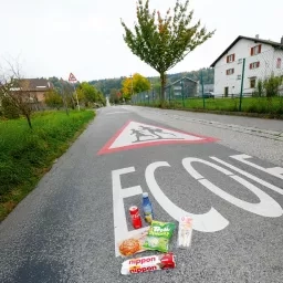 Sur le chemin de l'école