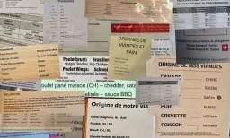 Provenance du poulet.