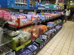 Sucreries aux caisses