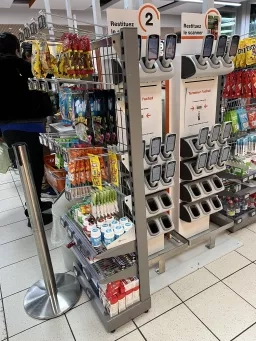 Sucreries aux caisses