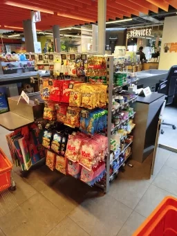 Sucreries aux caisses