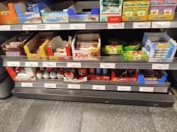 Sucreries aux caisses