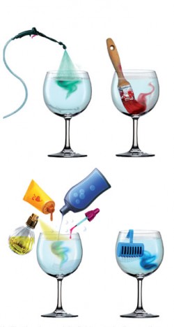 Les micropolluants proviennent des médicaments, des détergents, etc.