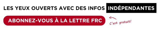 S'inscrire à la lettre FRC