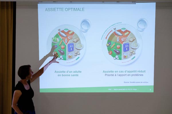 Présentation bien manger à petit prix