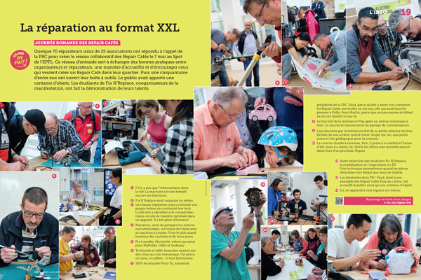 Reportage dans le Mag