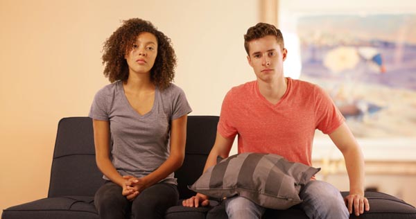 Couple en consultation